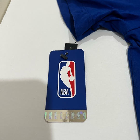 Nike, The Nike Tee, Philadelphia 76ers, Blue & White - Picture 4 of 9